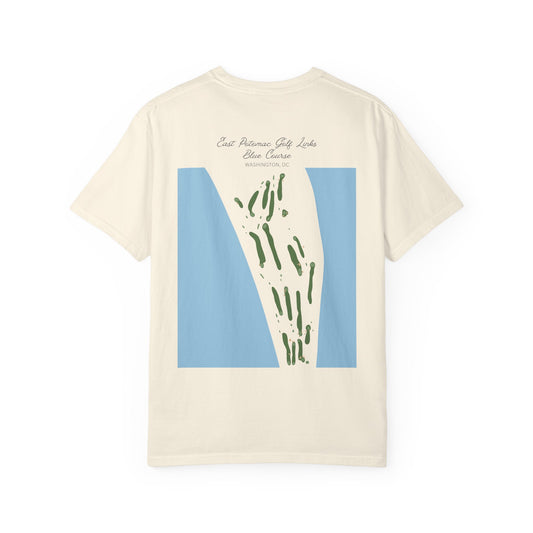 East Potomac Golf Links | Blue Course | Washington, D.C. Golf Map Shirt