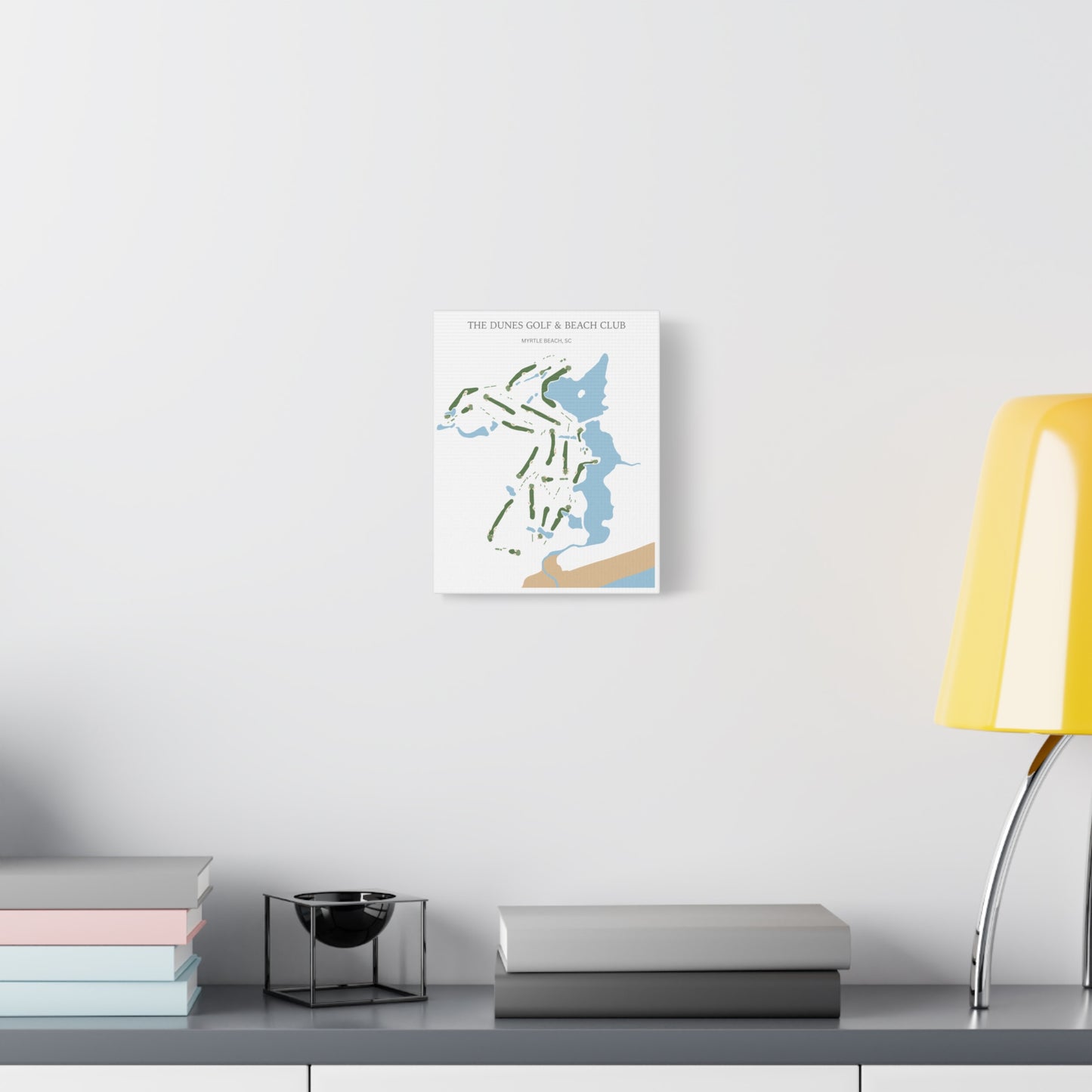 The Dunes Golf & Beach Club Canvas Print – Myrtle Beach Golf Wall Art