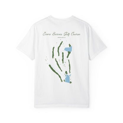 Evans Barnes Golf Course Map Tee – Andalusia, AL