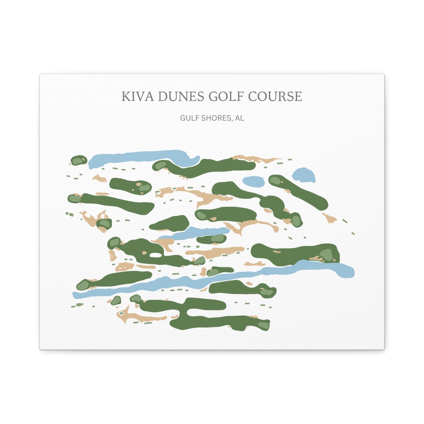 Kiva Dunes Golf Course Print – Premium Wall Art for Golf Lovers