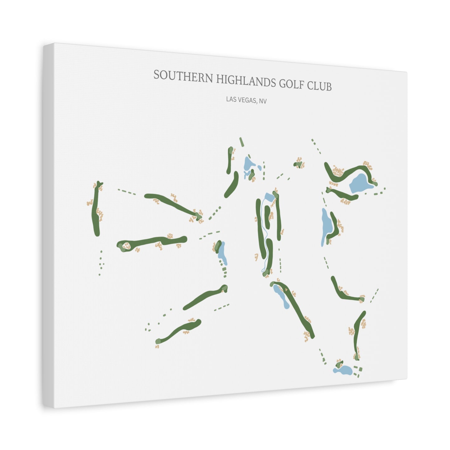 Southern Highlands Golf Course Print – Premium Wall Art for Golf Lovers