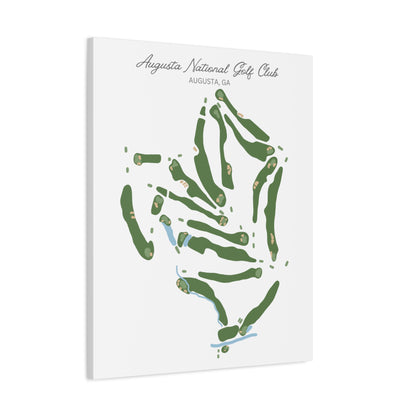 August National Golf Course Print – Premium Wall Art for Golf Lovers