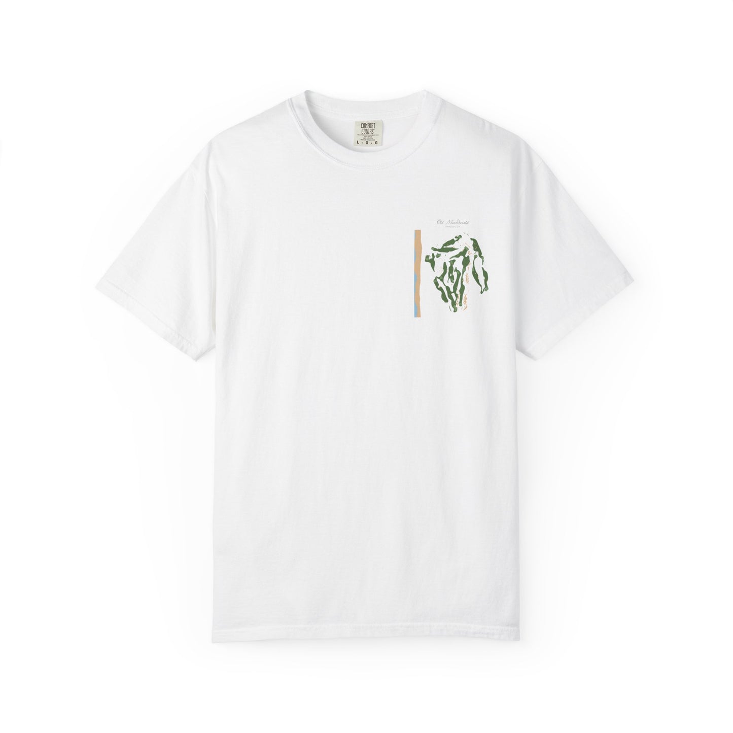 Old Macdonald – Bandon Dunes Golf Map Shirt