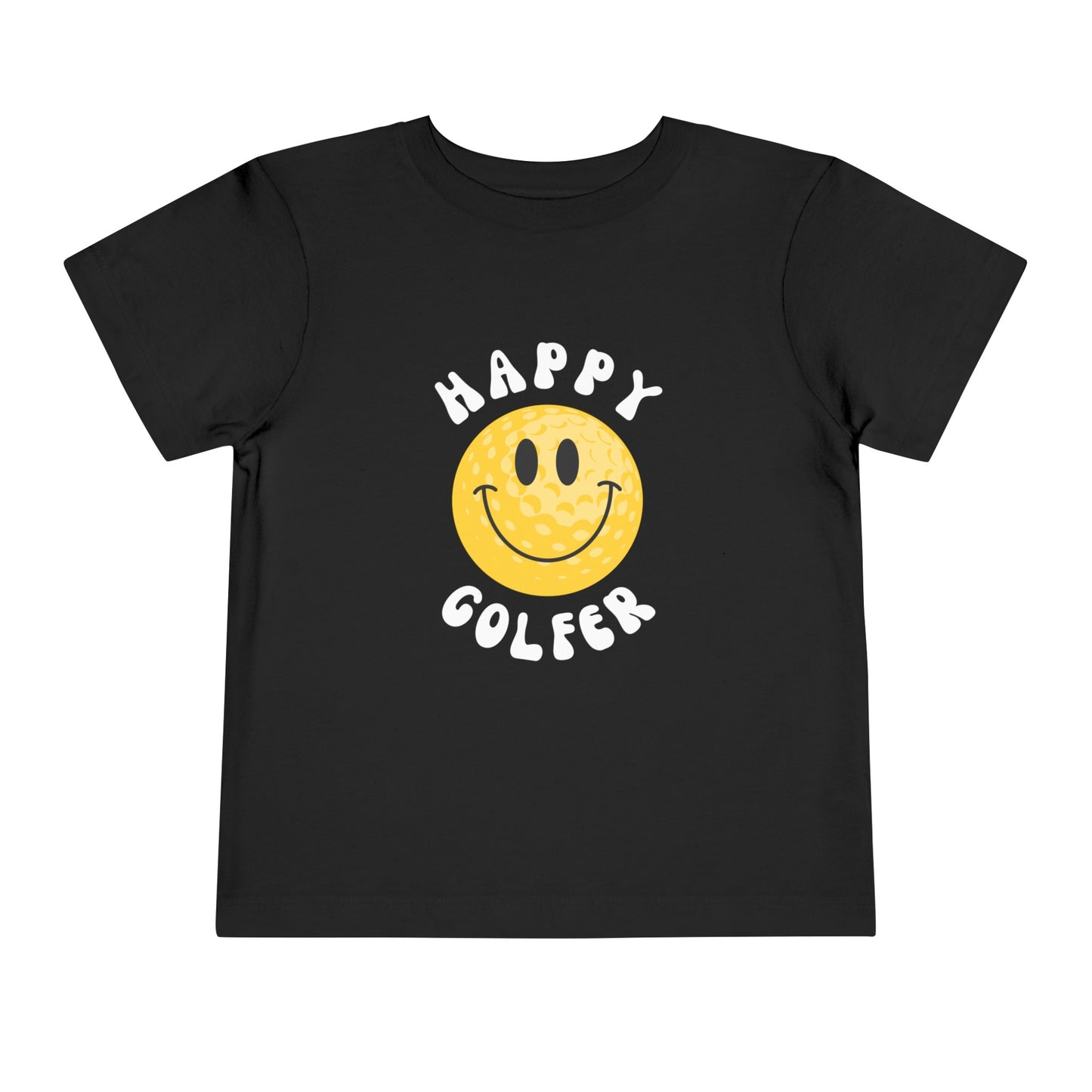 Happy Golfer - Toddler - Cute Kids Graphic Tee