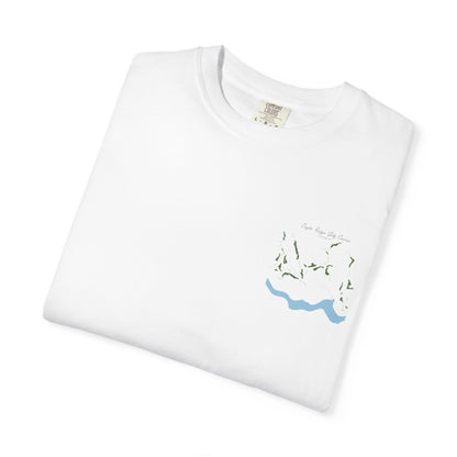 Eagle Ridge Golf Course Map T-shirt