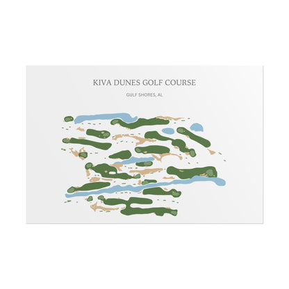 Kiva Dunes Golf Course Print – Premium Wall Art for Golf Lovers