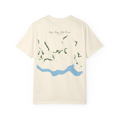 Eagle Ridge Golf Course Map T-shirt