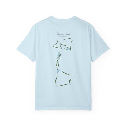 Elephant Rocks Golf Course Map T-shirt