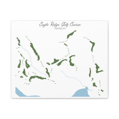 Eagle Ridge Country Club Golf Course Print – Premium Wall Art for Golf Lovers