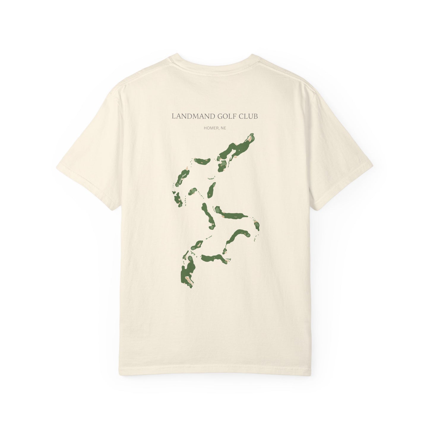 Landmand Golf Club Map Tee – Homer, Nebraska