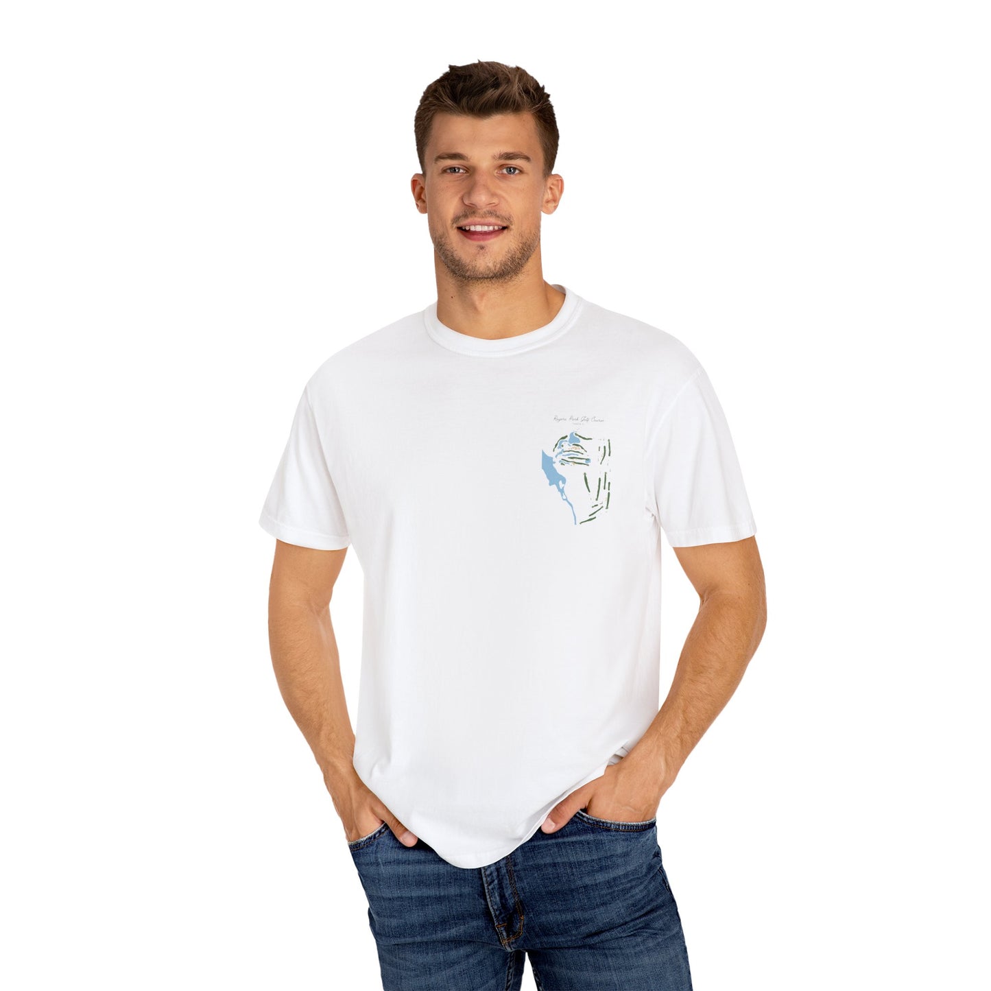 Rogers Park Golf Course Map T-shirt