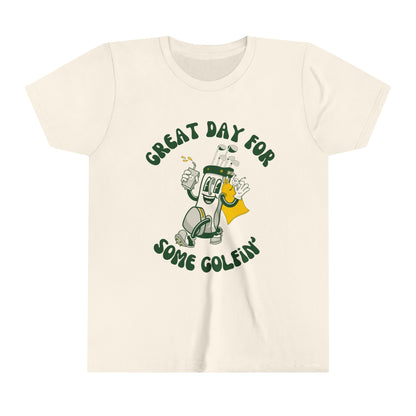 Great Day For Some Golfin'  - Youth - Kids Graphic Tee