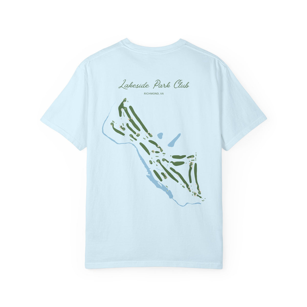 Lakeside Park Club Map Tee – Richmond, VA