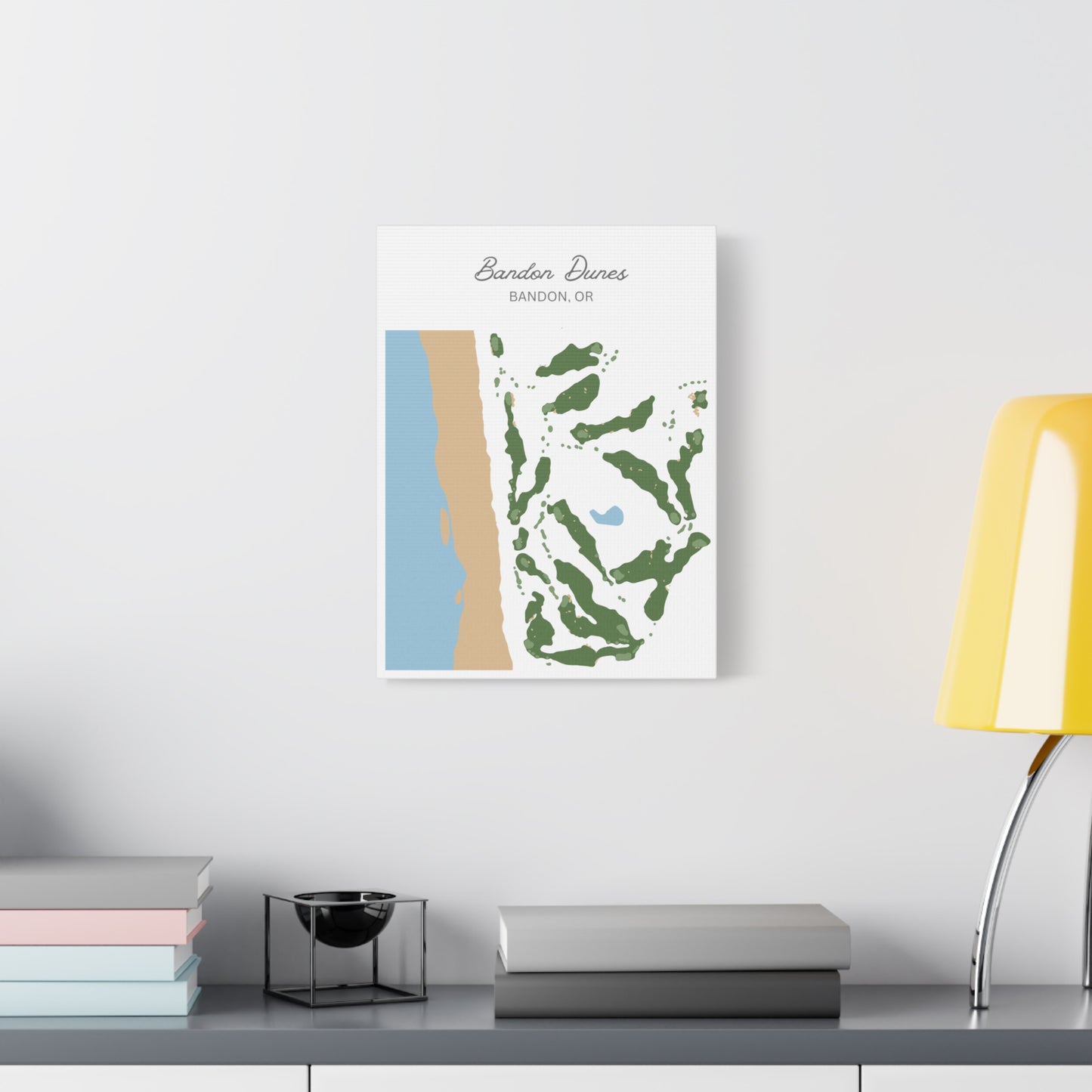 Bandon Dunes Golf Course Canvas Print – Premium Wall Art for Golf Enthusiasts