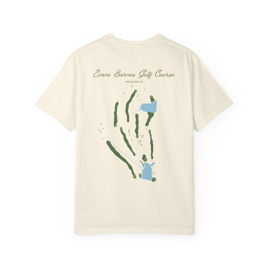 Evans Barnes Golf Course Map Tee – Andalusia, AL