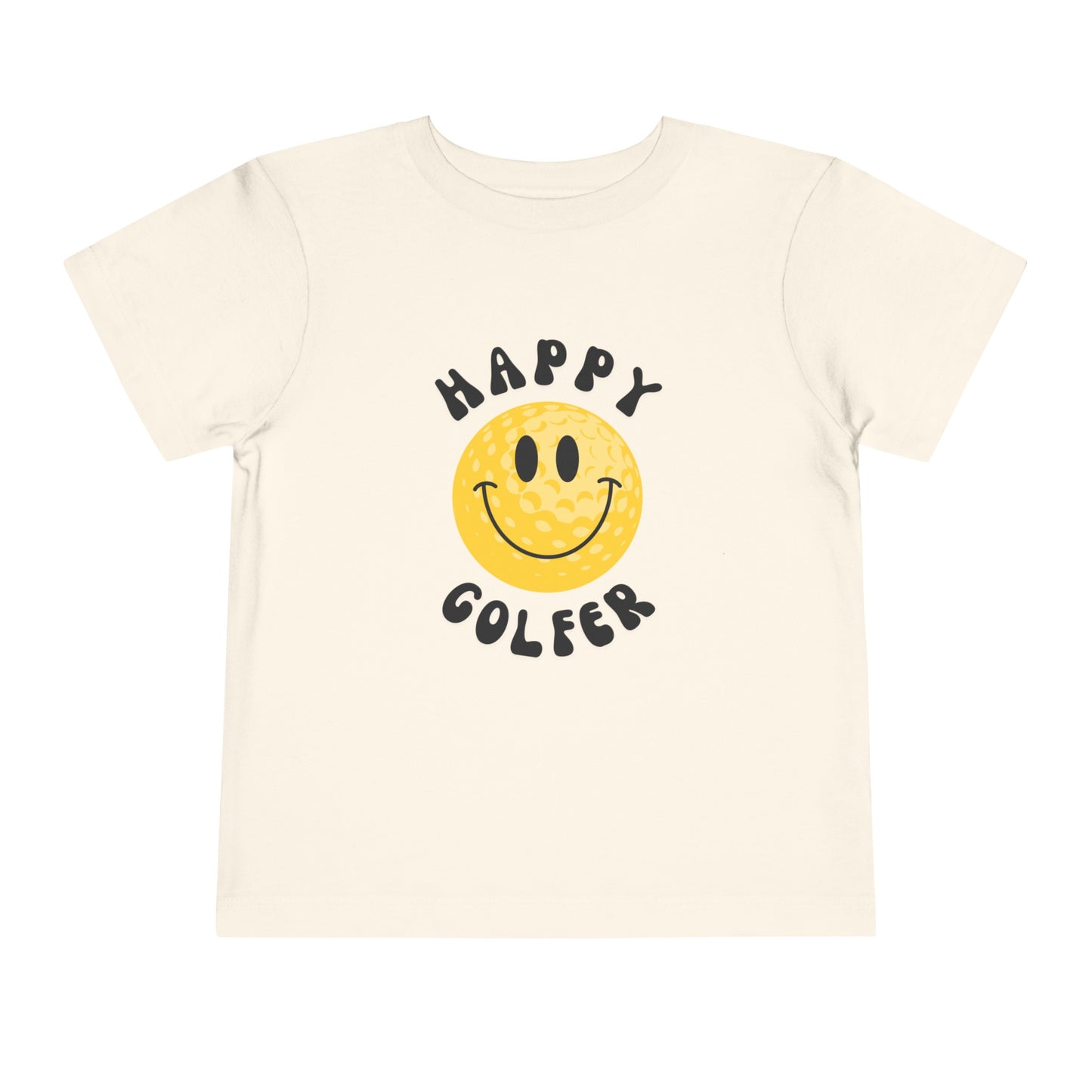 Happy Golfer - Toddler - Cute Kids Graphic Tee