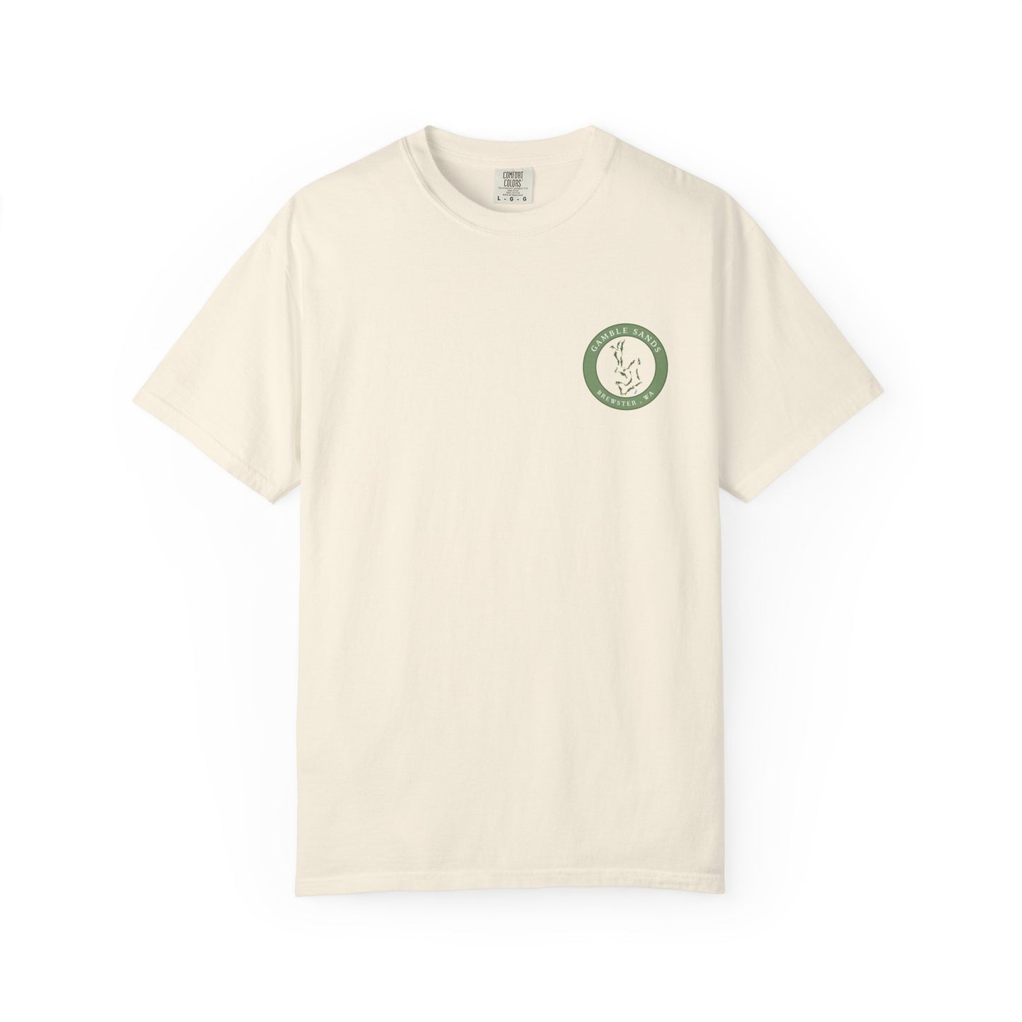 Gamble Sands Golf Course Map Tee – Brewster, WA