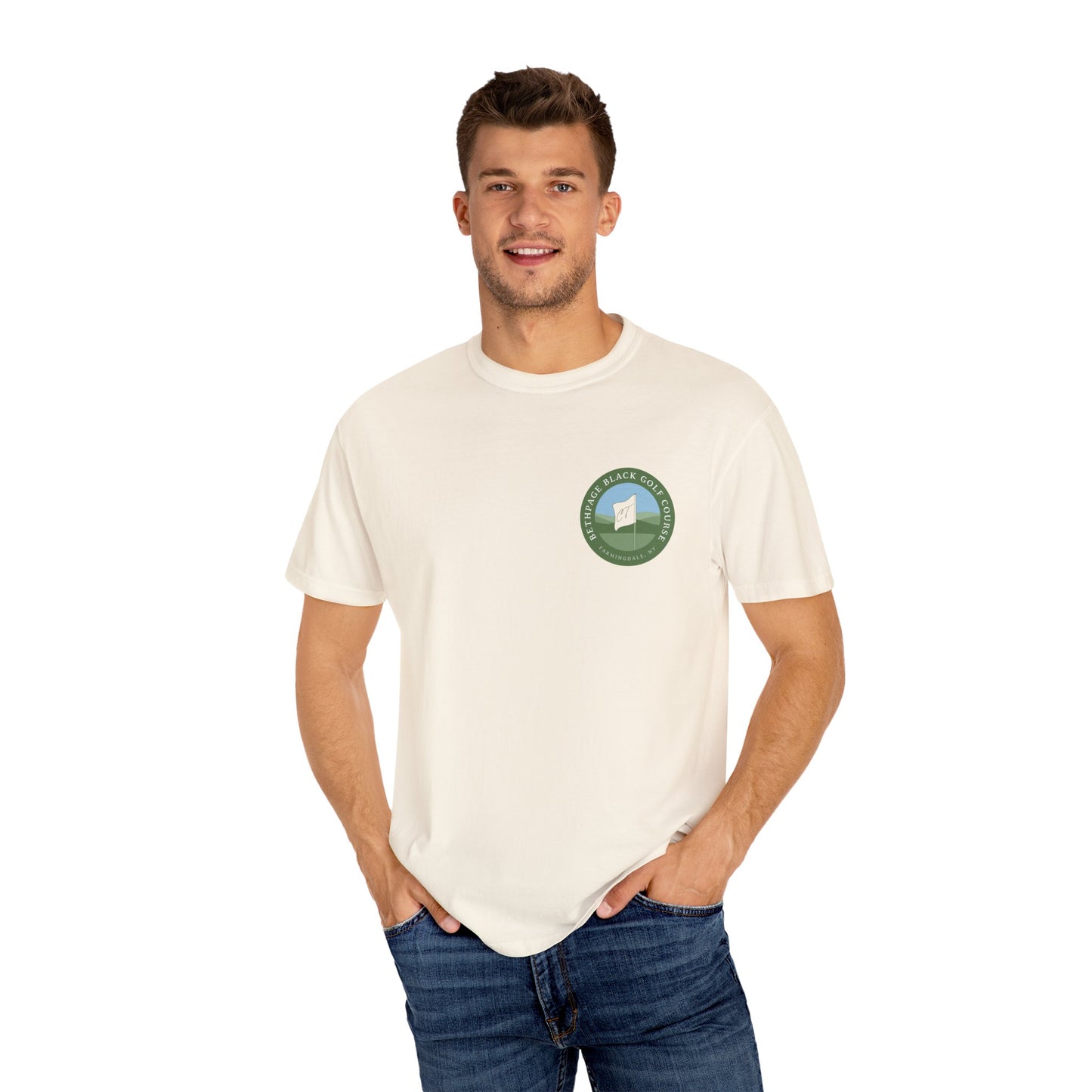 Bethpage Black Course Map Tee – Farmingdale, New York