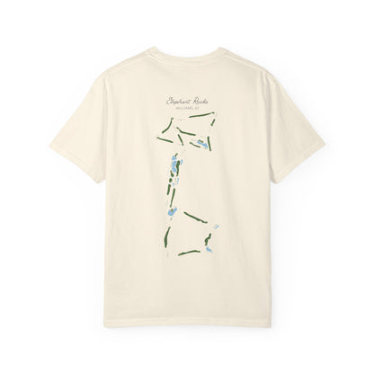 Elephant Rocks Golf Course Map T-shirt