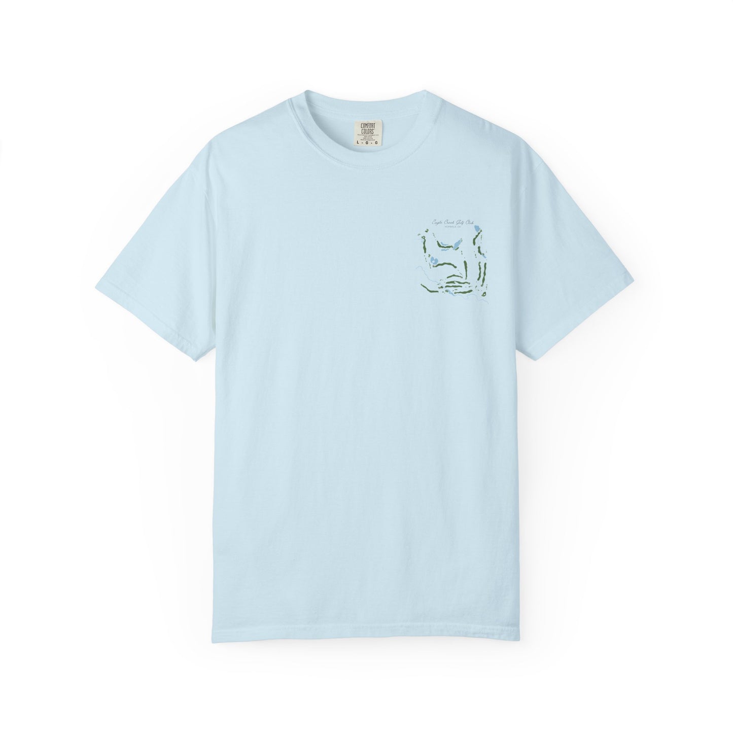 Eagle Creek Golf Club Course Map T-shirt