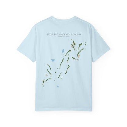 Bethpage Black Course Map Tee – Farmingdale, New York