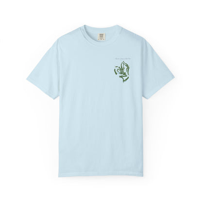 Augusta National Course Map – Premium Comfort Colors® Golf Tee