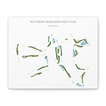 Southern Highlands Golf Course Print – Premium Wall Art for Golf Lovers