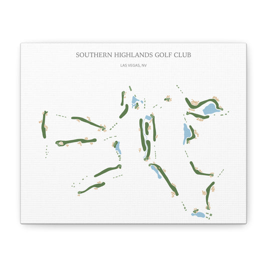 Southern Highlands Golf Course Print – Premium Wall Art for Golf Lovers