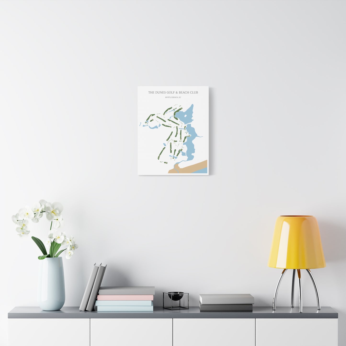 The Dunes Golf & Beach Club Canvas Print – Myrtle Beach Golf Wall Art