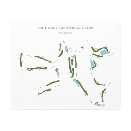 Southern Highlands Golf Course Print – Premium Wall Art for Golf Lovers