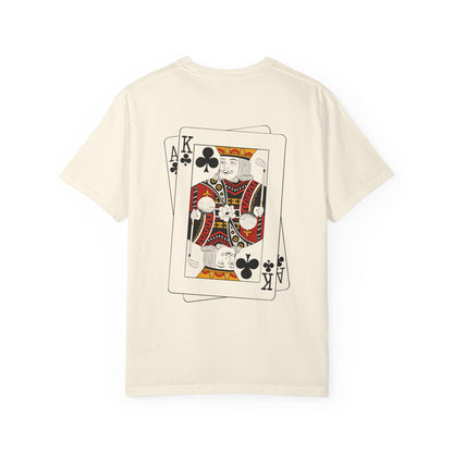 King of Clubs - Playing Card Design Graphic Tee