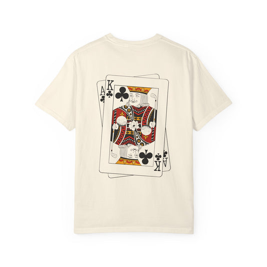 King of Clubs - Playing Card Design Graphic Tee