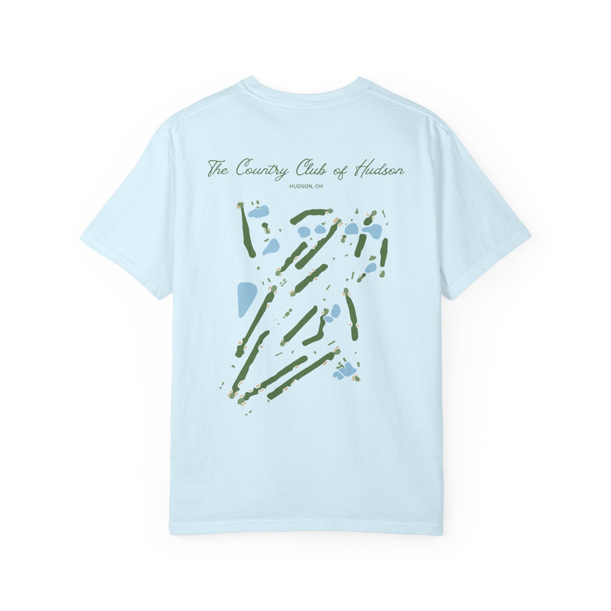 Country Club of Hudson Map Tee – Hudson, OH