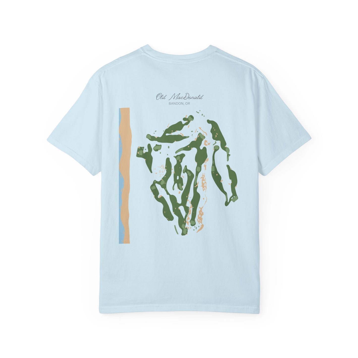 Old Macdonald – Bandon Dunes Golf Map Shirt