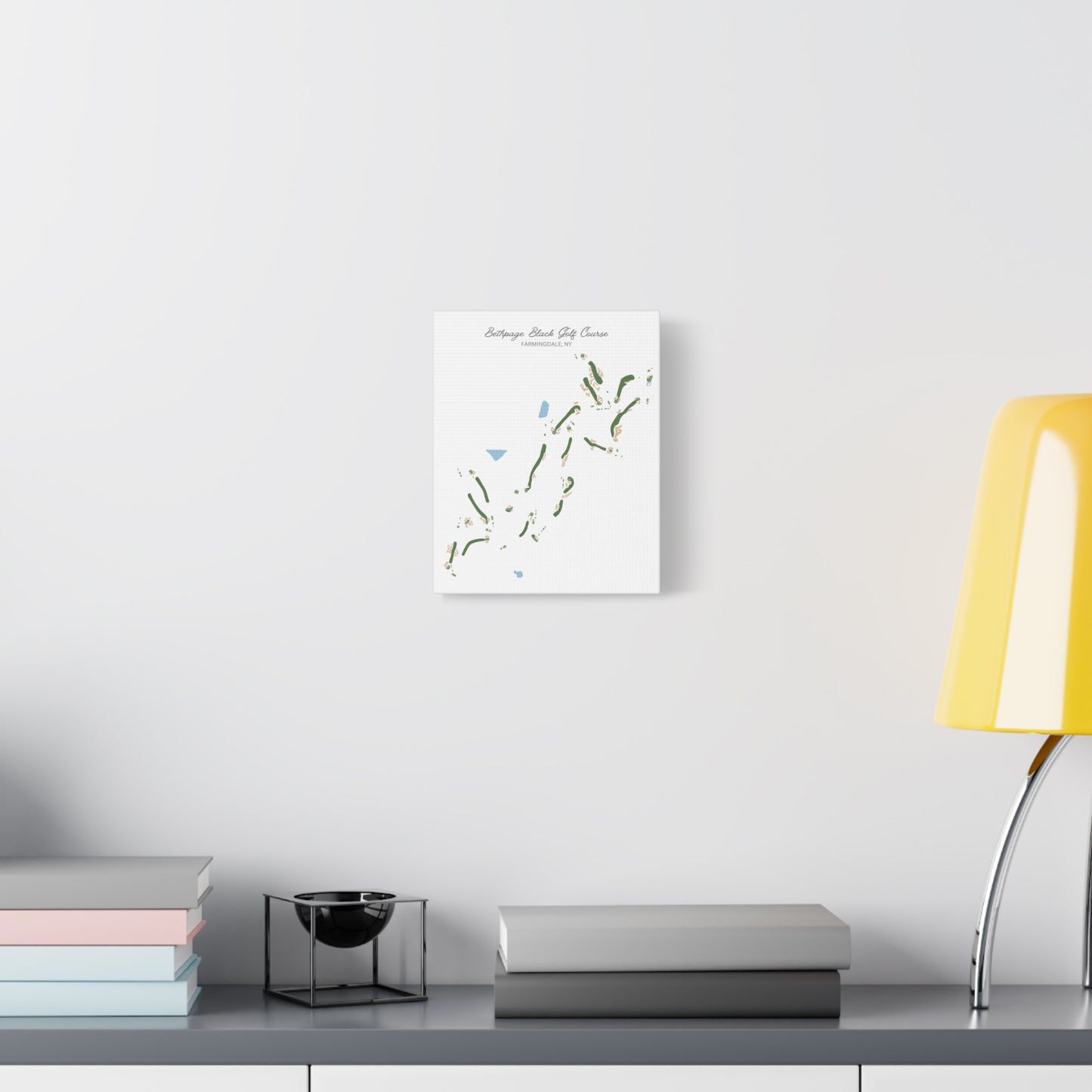Bethpage Black Golf Course Canvas Print – Premium Wall Art for Golf Enthusiasts