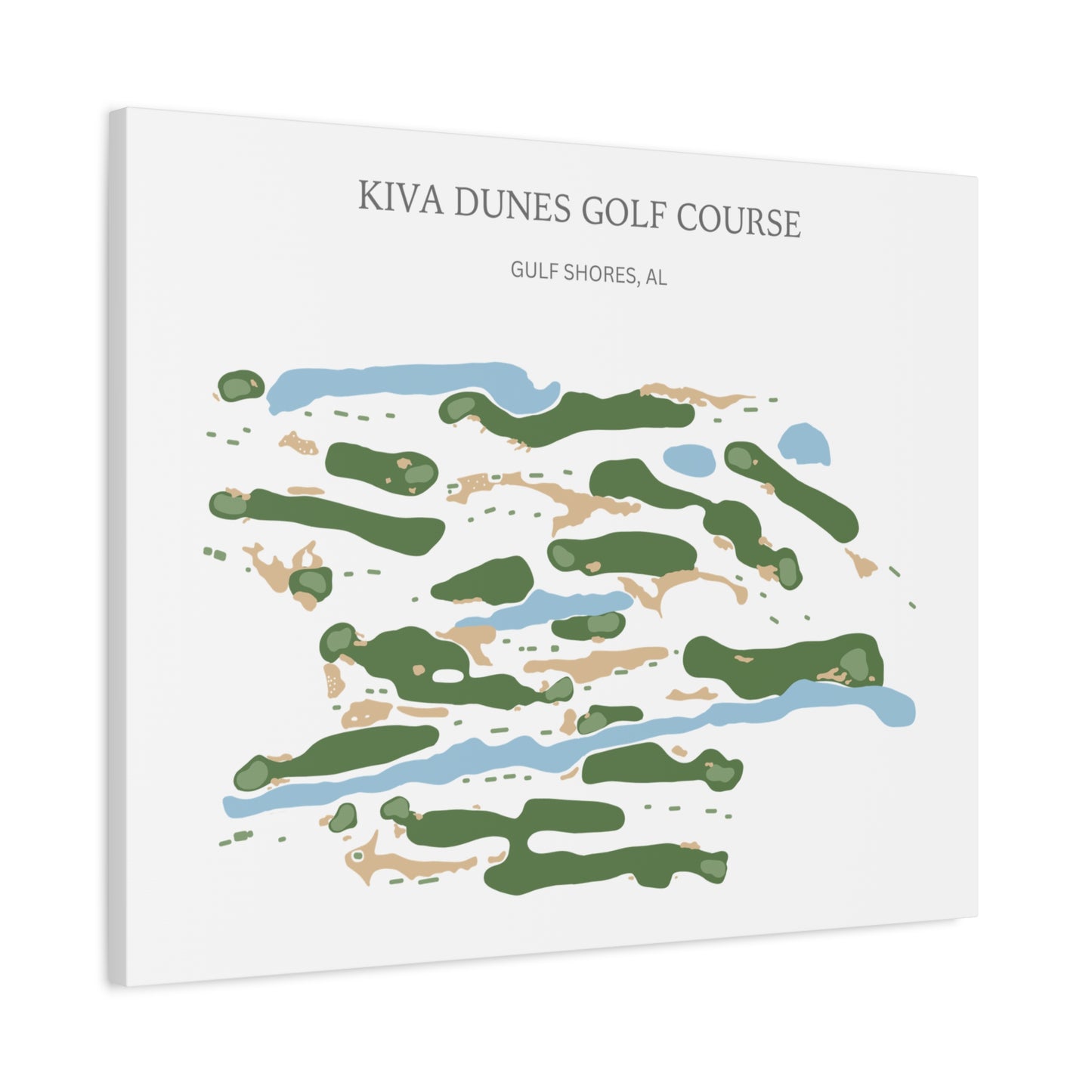 Kiva Dunes Golf Course Print – Premium Wall Art for Golf Lovers
