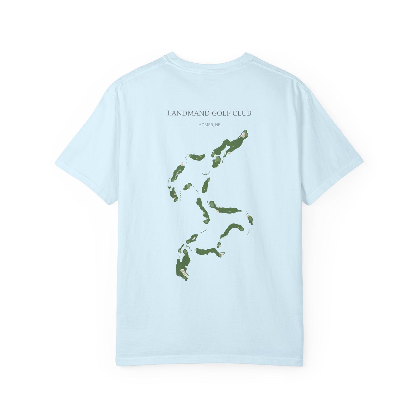 Landmand Golf Club Map Tee – Homer, Nebraska