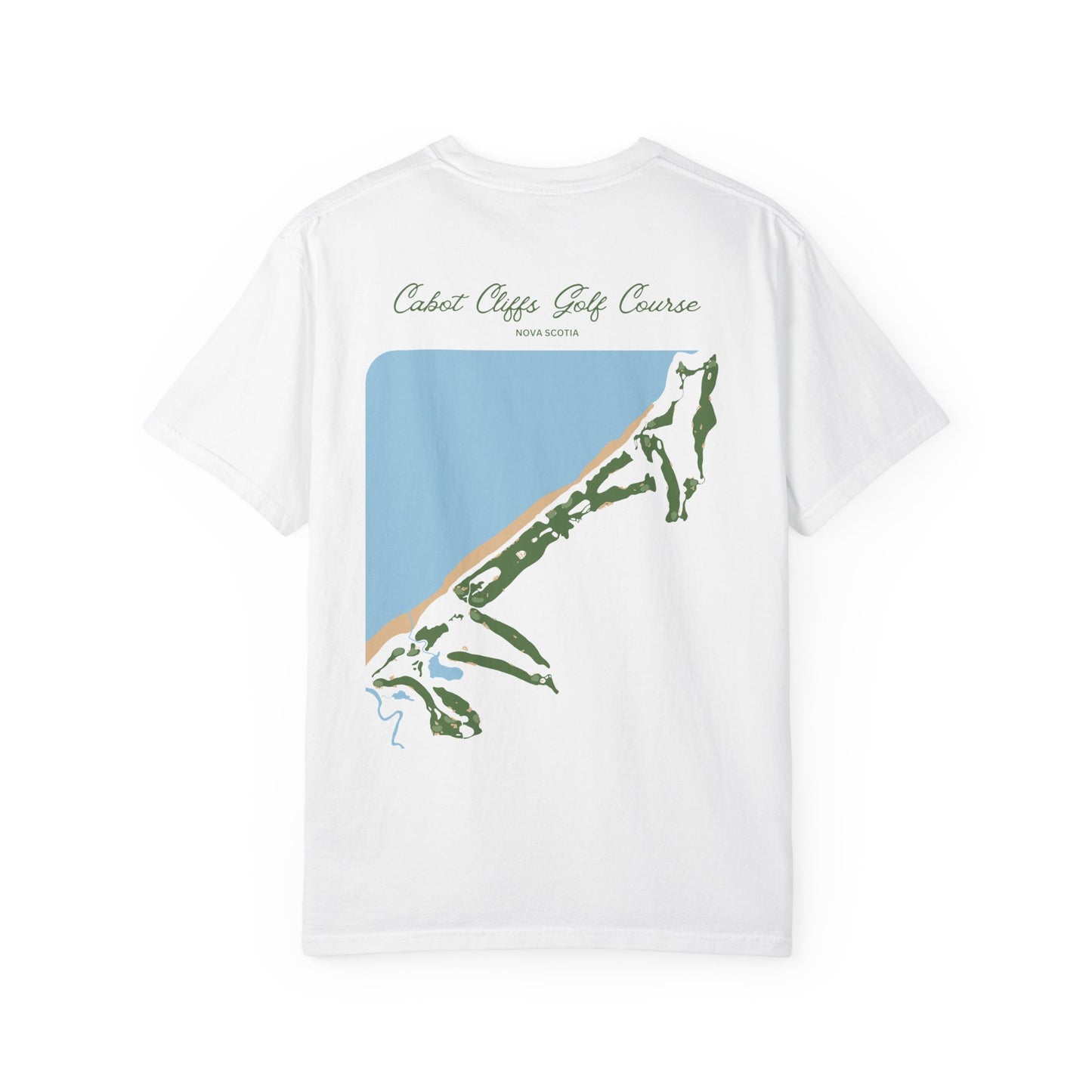 Cabot Cliffs Golf Course Map Tee — Inverness, Nova Scotia, Canada