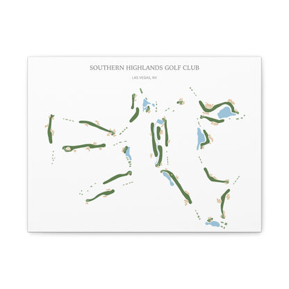Southern Highlands Golf Course Print – Premium Wall Art for Golf Lovers