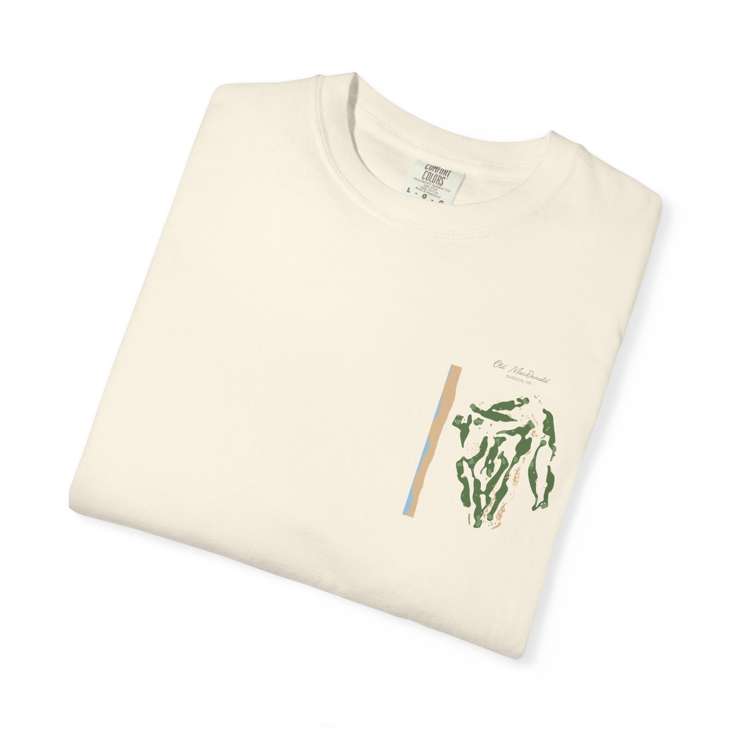 Old Macdonald – Bandon Dunes Golf Map Shirt