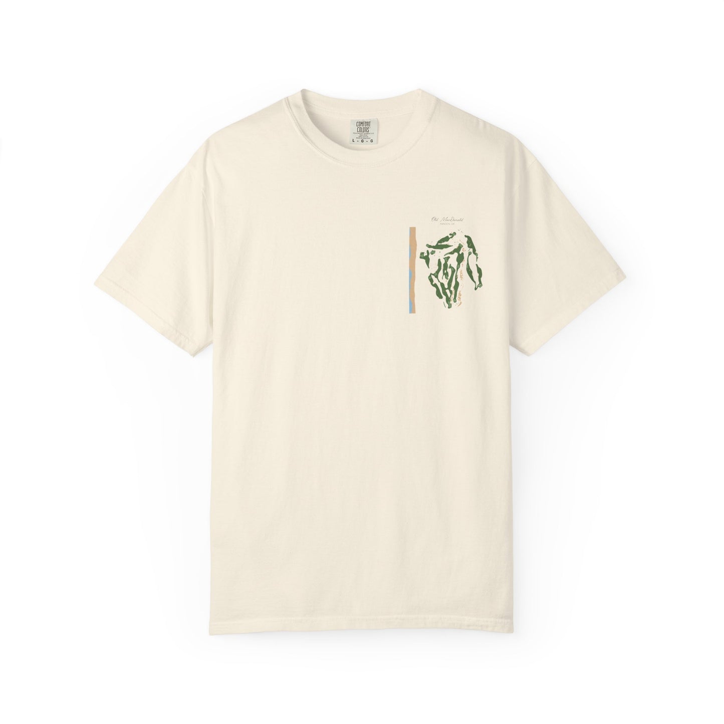 Old Macdonald – Bandon Dunes Golf Map Shirt