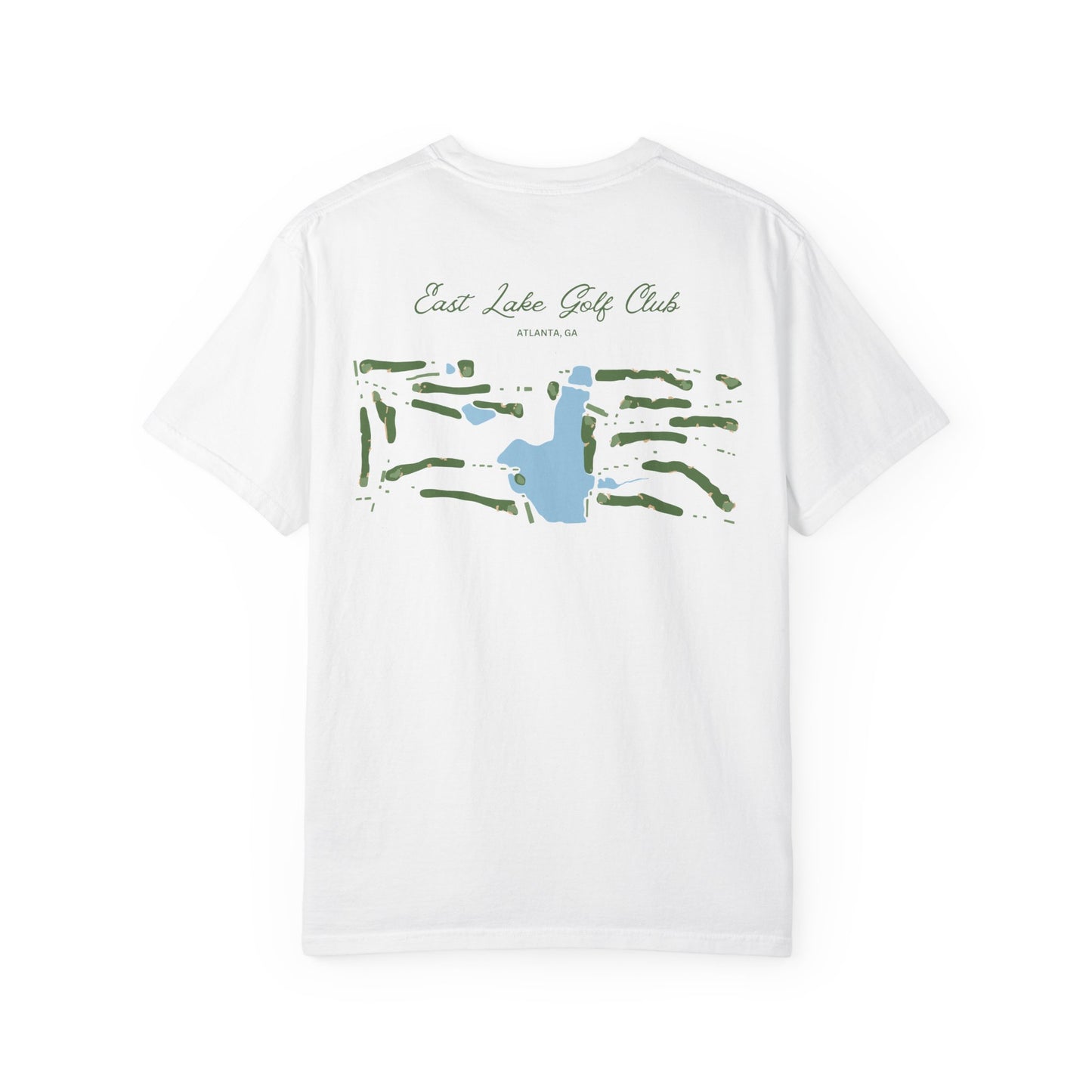 East Lake Golf Club Map Tee – Atlanta, GA