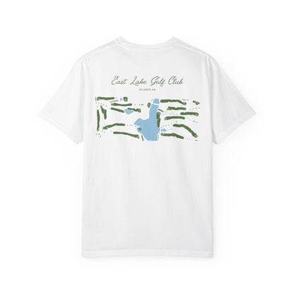 East Lake Golf Club Map Tee – Atlanta, GA