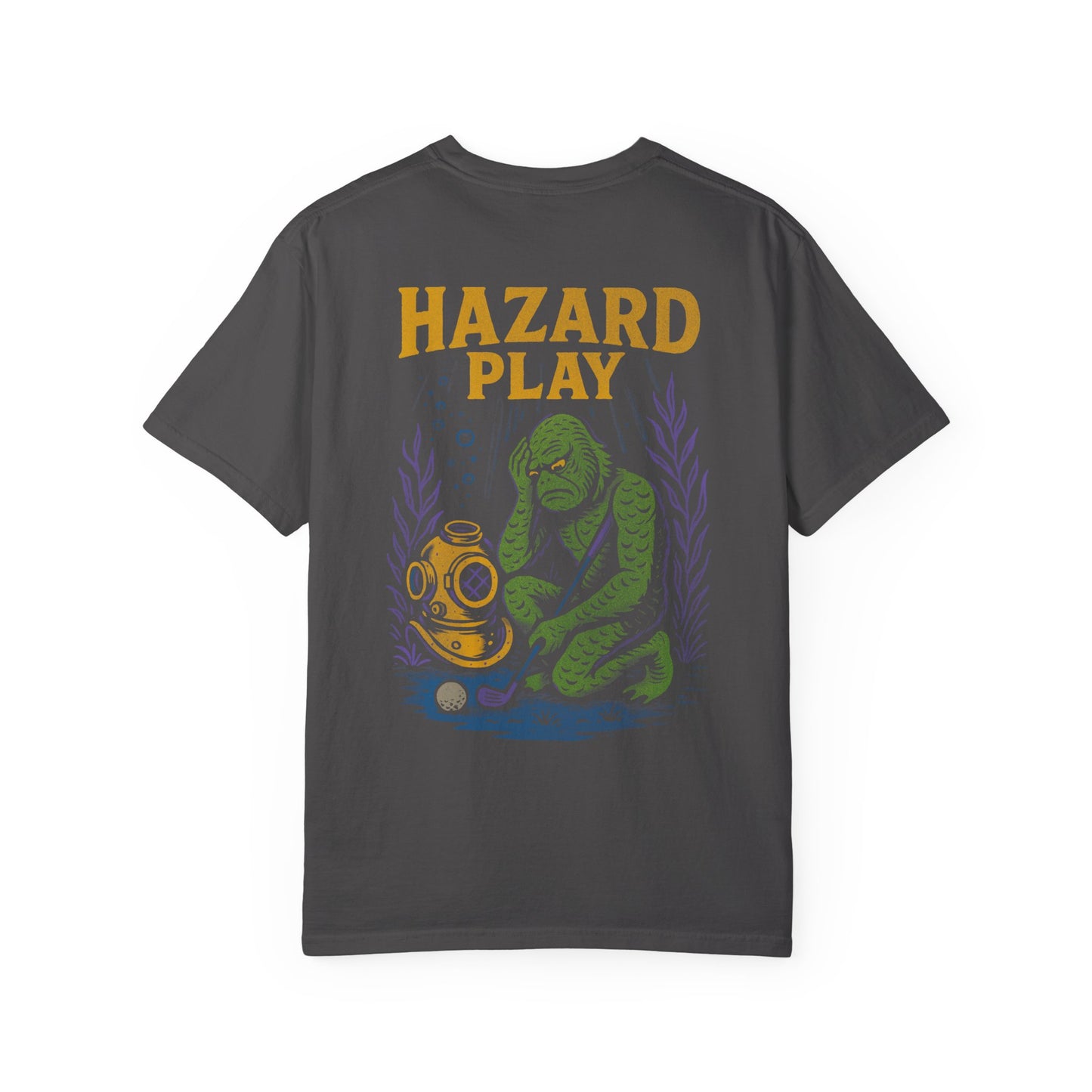 Hazard Play – Swamp Monster Golf T-Shirt