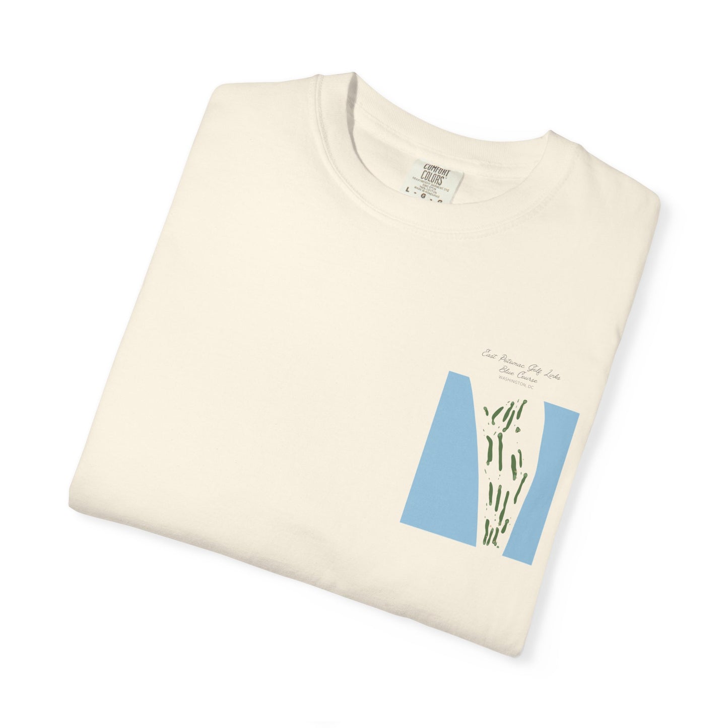 East Potomac Golf Links | Blue Course | Washington, D.C. Golf Map Shirt