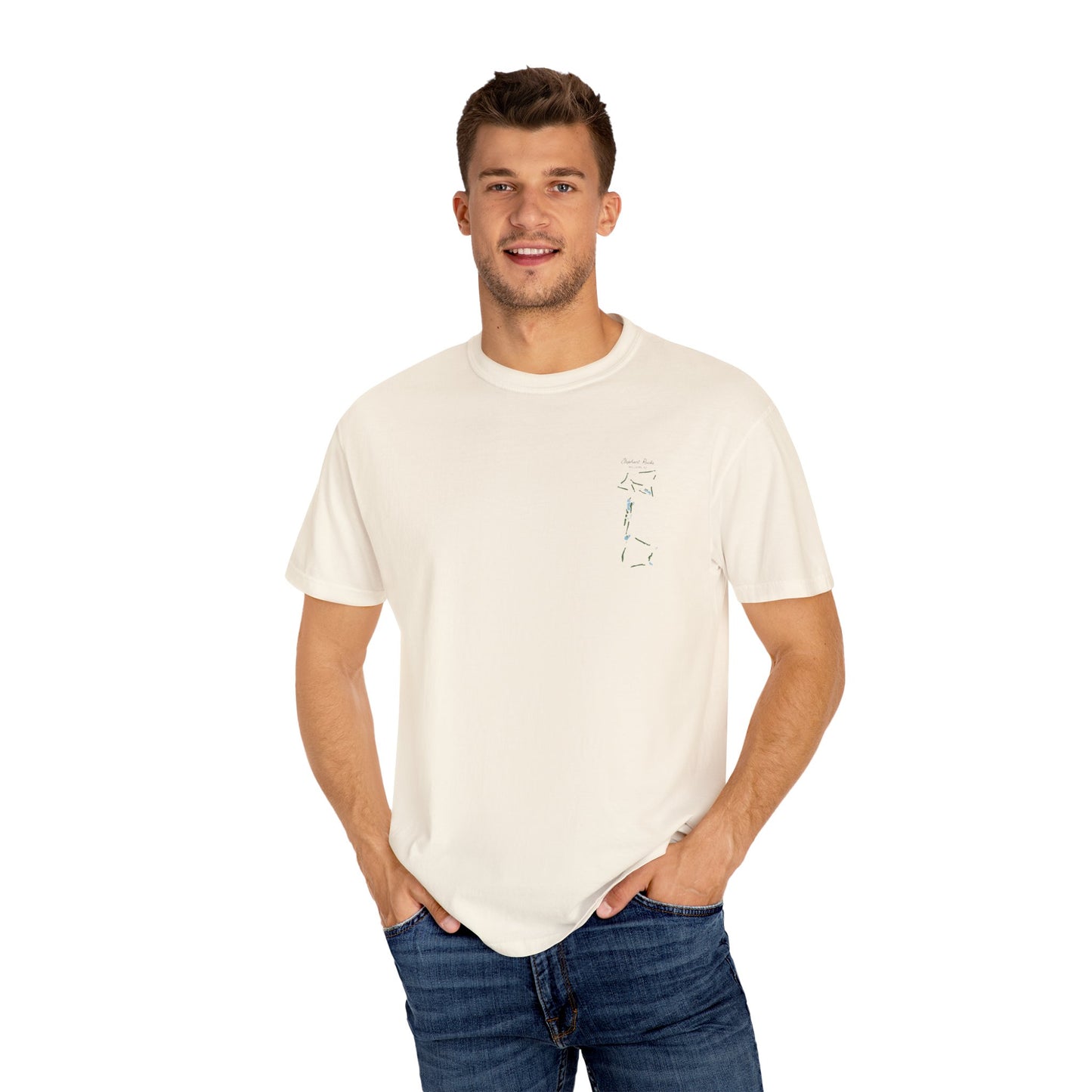 Elephant Rocks Golf Course Map T-shirt