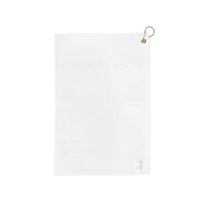 Home Home on the Range Golf Towel - Hand Drawn