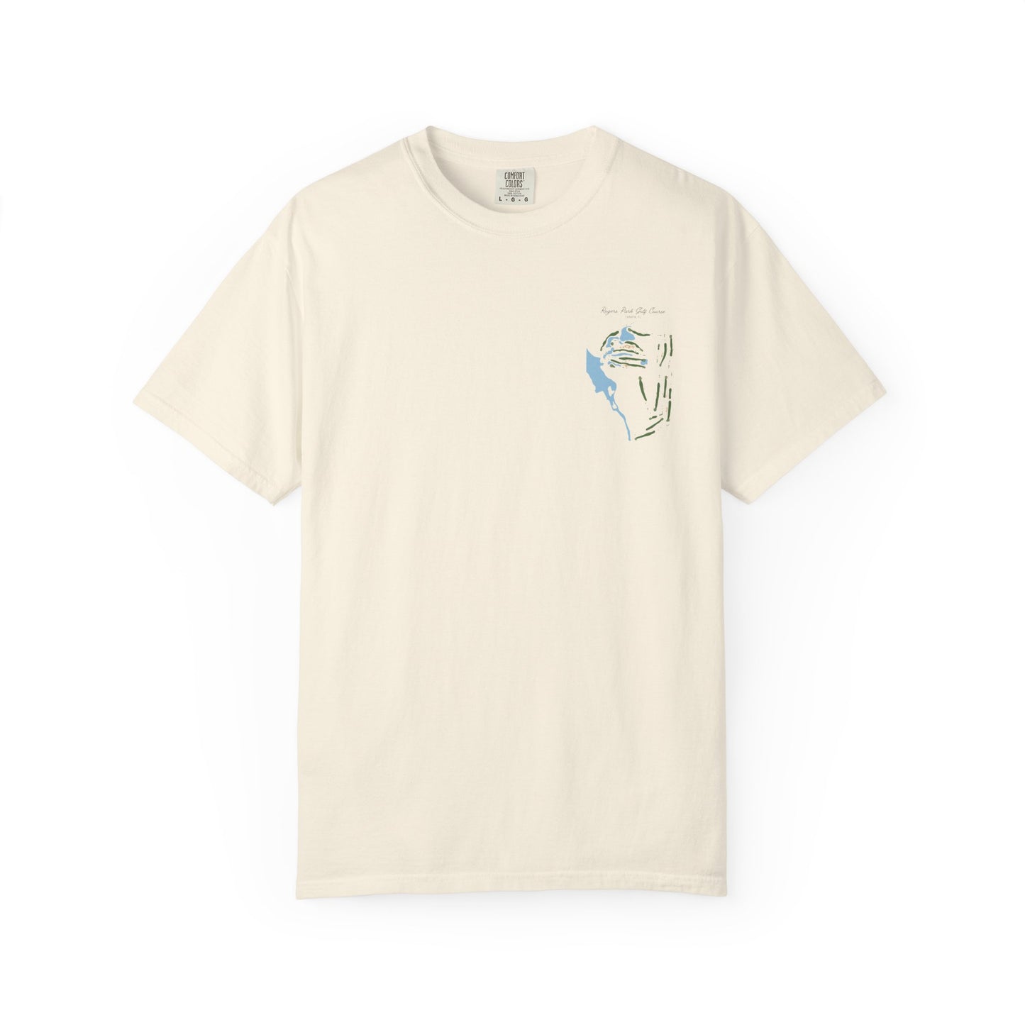 Rogers Park Golf Course Map T-shirt