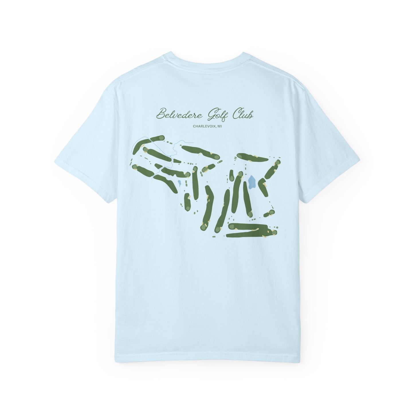 Belvedere Golf Club Map Tee – Charlevoix, Michigan
