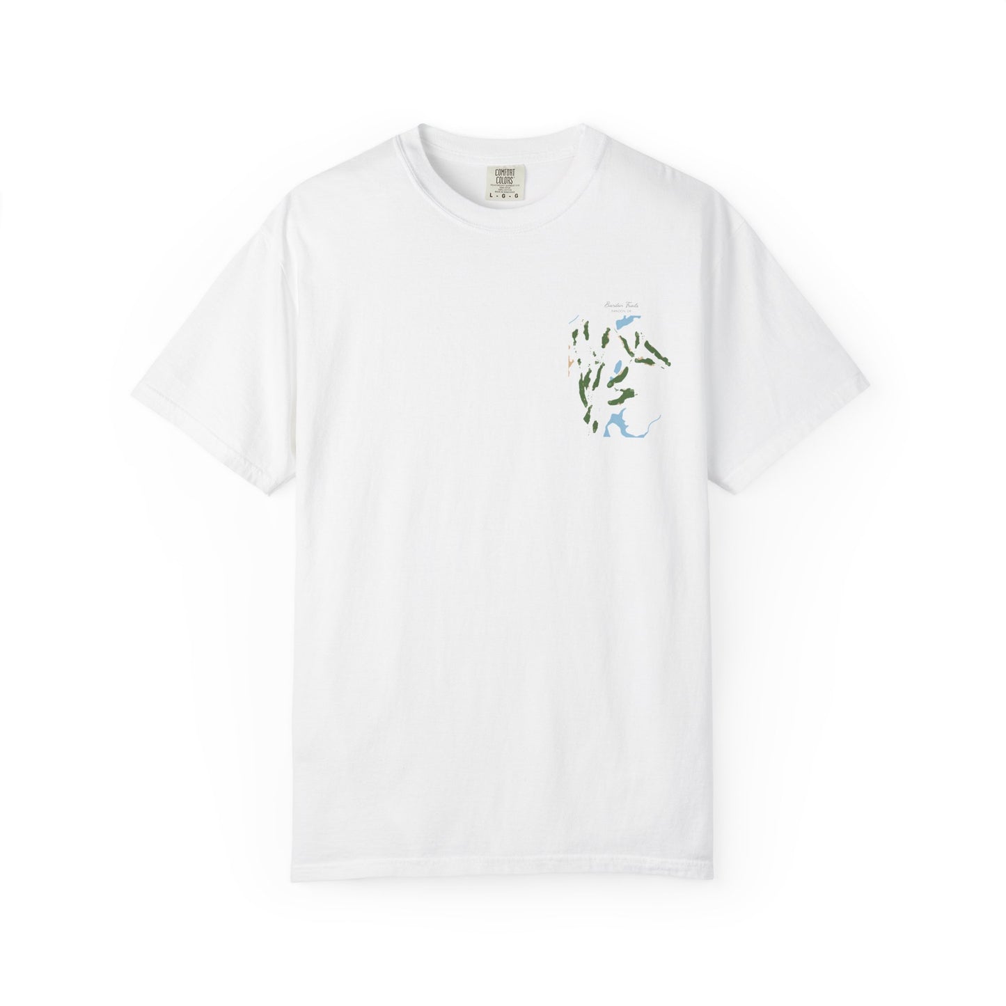 Bandon Trails – Oregon Golf Map Shirt